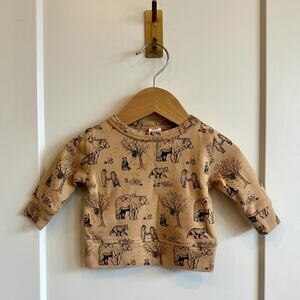 Kate Quinn Organic Cotton Bear Family Lightweight Sweatshirt - 6-12 Mo